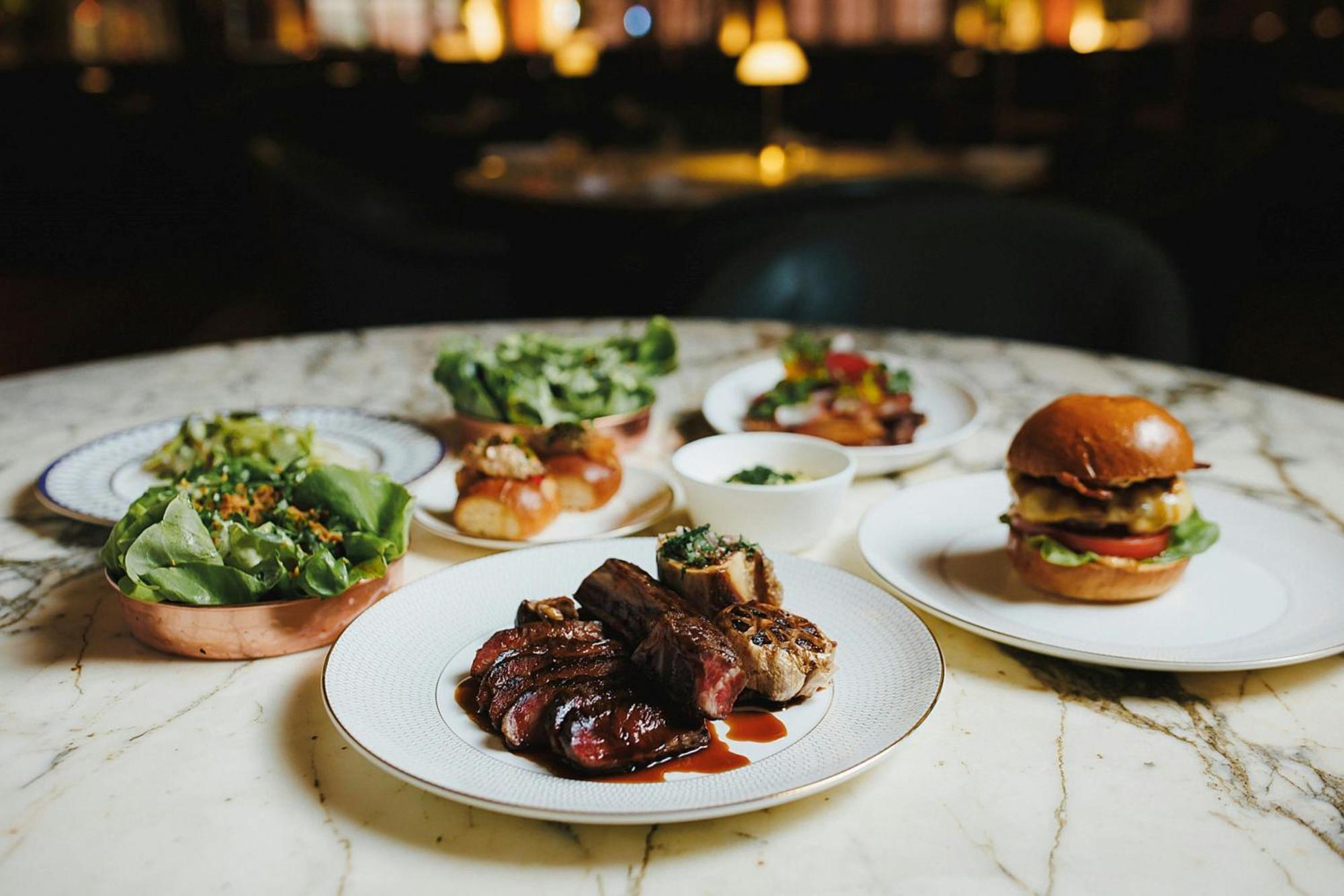 Stock Exchange Hotel, Manchester, Autograph Collection Ngoại thất bức ảnh A selection of dishes at the restaurant